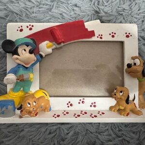 Disney Picture Frame with Mickey and Friends - Red, Blue, Yellow